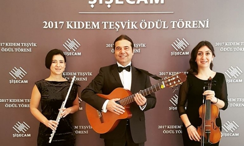 ŞİŞECAM 2017 Kıdem Teşvik Ödül Töreni Müzik Organizasyonu..