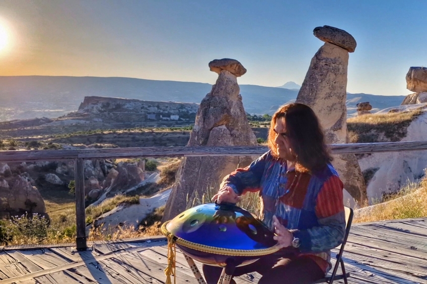 HANDPAN DİNLETİSİ & SES MEDİTASYONU 
