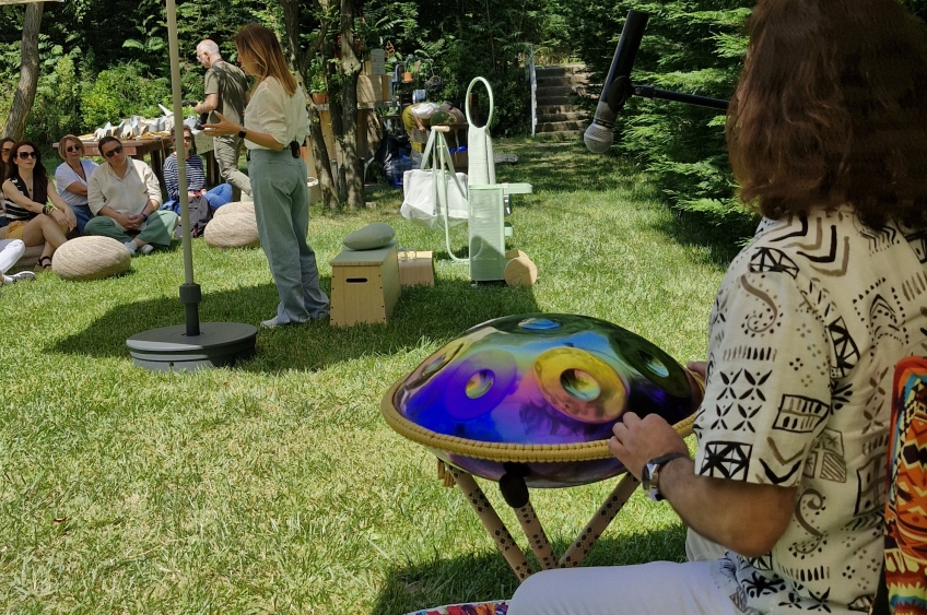 HANDPAN DİNLETİSİ & SES MEDİTASYONU 
