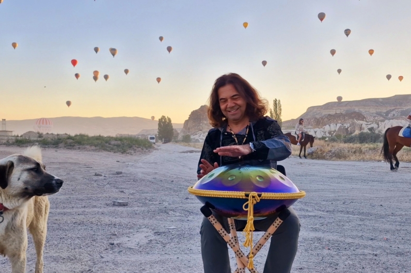 HANDPAN DİNLETİSİ & SES MEDİTASYONU 