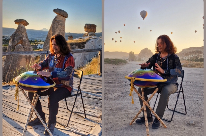 HANDPAN DİNLETİSİ & SES MEDİTASYONU 