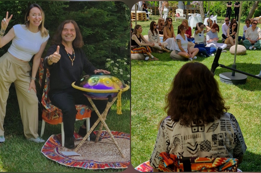 HANDPAN DİNLETİSİ & SES MEDİTASYONU & YOGA